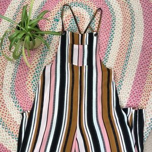 Xhilaration Women’s wide leg overall romper.